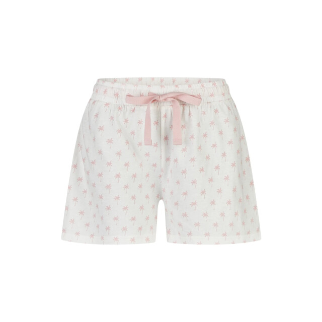 By Louise Dames korte pyjama set shortama donkerblauw/roze BL-6295-02 large