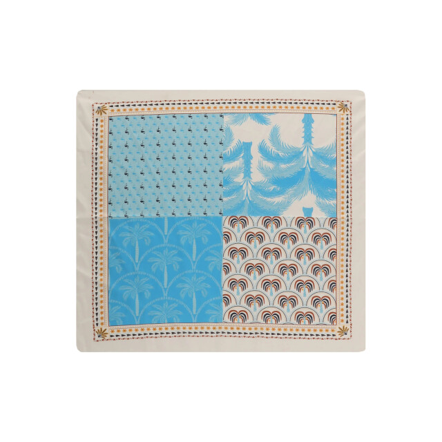 Sarlini Dames bandana neksjaal dun blauw 000421 large