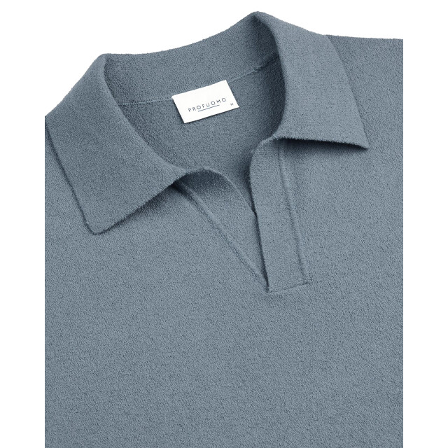 Profuomo Polo denim 108851-001-L large