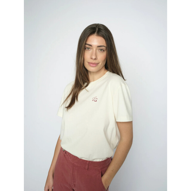 Mos Mosh 179070 180 mosmosh mmsaiko o-ss tee ecru 179070 180 large