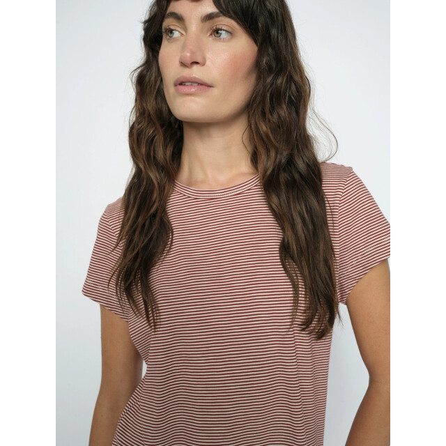 Mos Mosh 178965 272 mosmosh mmcampa o-ss stripe tee cowhide 178965 272 large