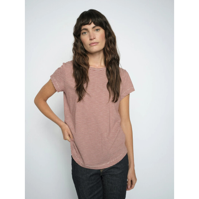 Mos Mosh 178965 272 mosmosh mmcampa o-ss stripe tee cowhide 178965 272 large