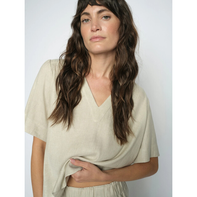 Mos Mosh 179690 119 mosmosh mmeliva miri blouse clay 179690 119 large