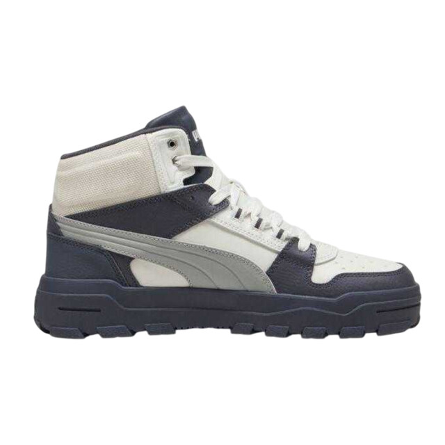 Puma Heren rebound abrupt leren trainers UTPP15211_beigegrey large