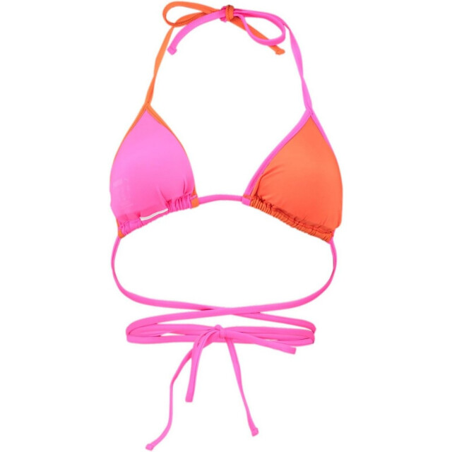 Puma Dames driehoek wikkel bikini top UTPP15350_pink large