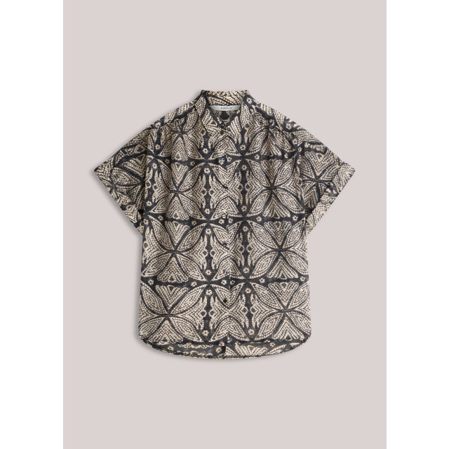 Summum 2s3498-12447 990 blouse ethnic print black 2s3498-12447 990 large