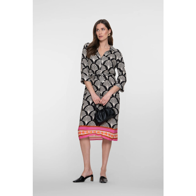 Geisha 67402-20 999 dress black/pink 67402-20 999 large