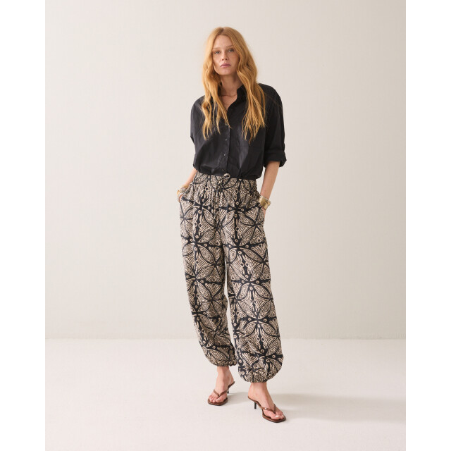 Summum 4s3001-12448 990 trousers ethnic black 4s3001-12448 990 large