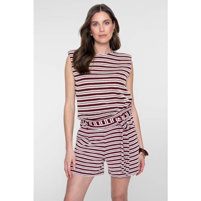 Geisha 63486-20 010 top off-white/merlot 63486-20 010 large