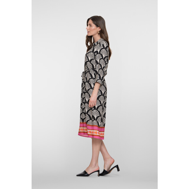Geisha 67402-20 999 dress black/pink 67402-20 999 large