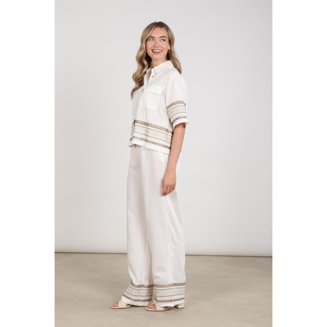 Nukus Valerie pants embroidery pantalons nks09049 NKS09049 large