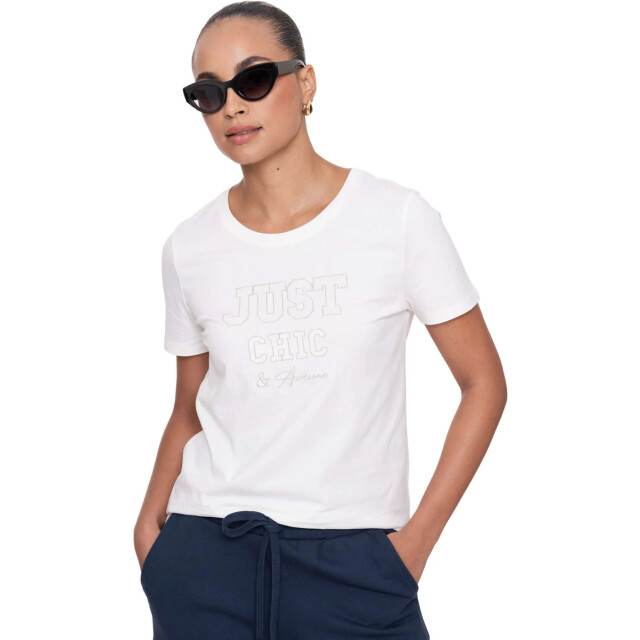 Geisha T-shirt off-white 62375-41-000010 large