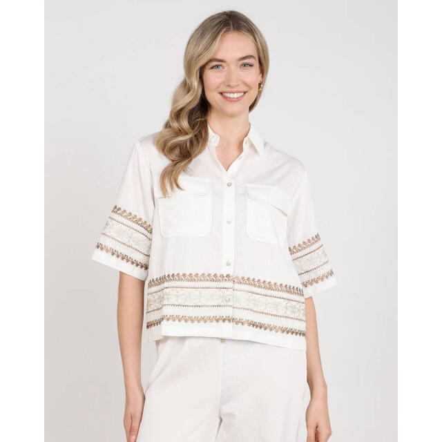 Nukus Blouse korte mouw nks02113 bodine Nukus Blouse korte mouw NKS02113 BODINE large