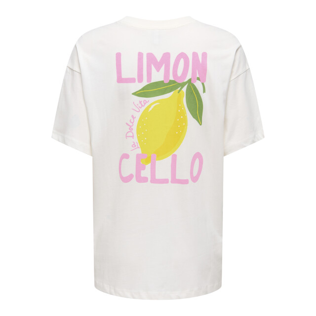 Only Onlelle t-shirt met citroenprint 15373343 large