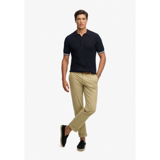 Superdry Knitted texture ss polo navy 5369.37.0014 large