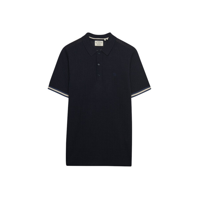 Superdry Knitted texture ss polo navy 5369.37.0014 large