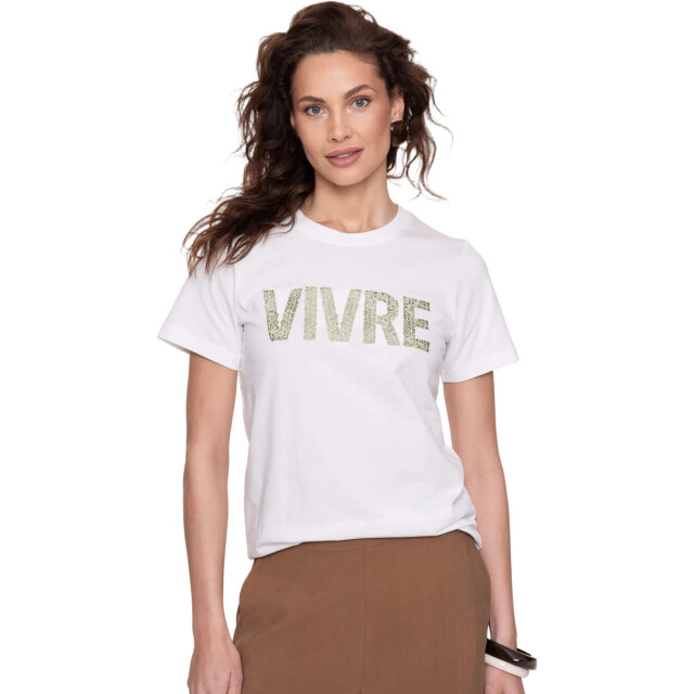 Geisha T-shirt off-white 62069-24-000010 large