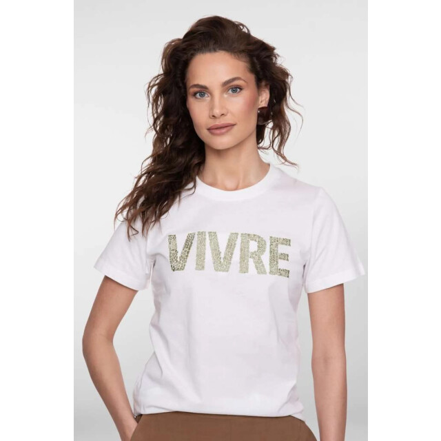 Geisha T-shirt off-white 62069-24-000010 large