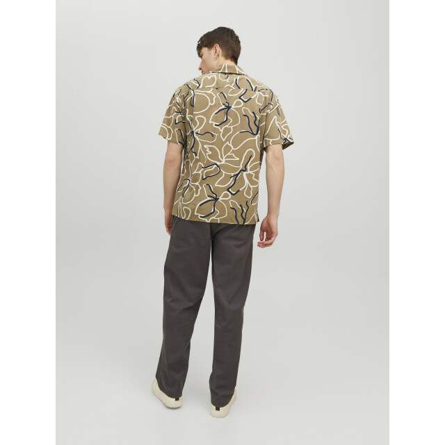 Jack & Jones Jprbladrew print resort shirt s/s l 12279789 large