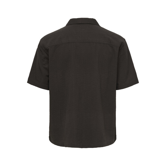 Only & Sons Onscruz rlx seersucker resort ss shirt - 5319.70.0003 large