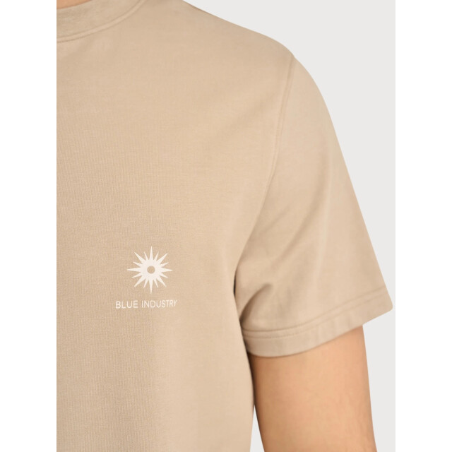 Blue Industry Kbis26-m70 t-shirt taupe KBIS26-M70 TAUPE large