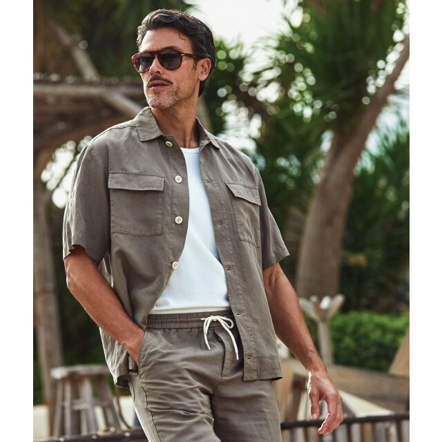 Blue Industry 6150.61 overshirt brown 6150.61 BROWN large