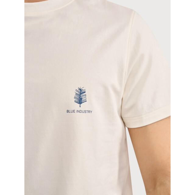 Blue Industry Kbis26-m70 t-shirt off white KBIS26-M70 OFF WHITE large