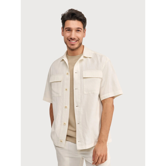 Blue Industry 6150.61 overshirt off white 6150.61 OFF WHITE large