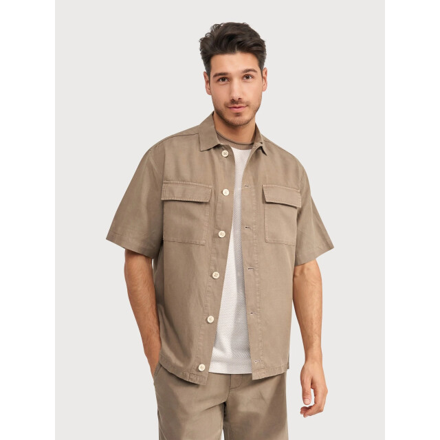Blue Industry 6150.61 overshirt brown 6150.61 BROWN large