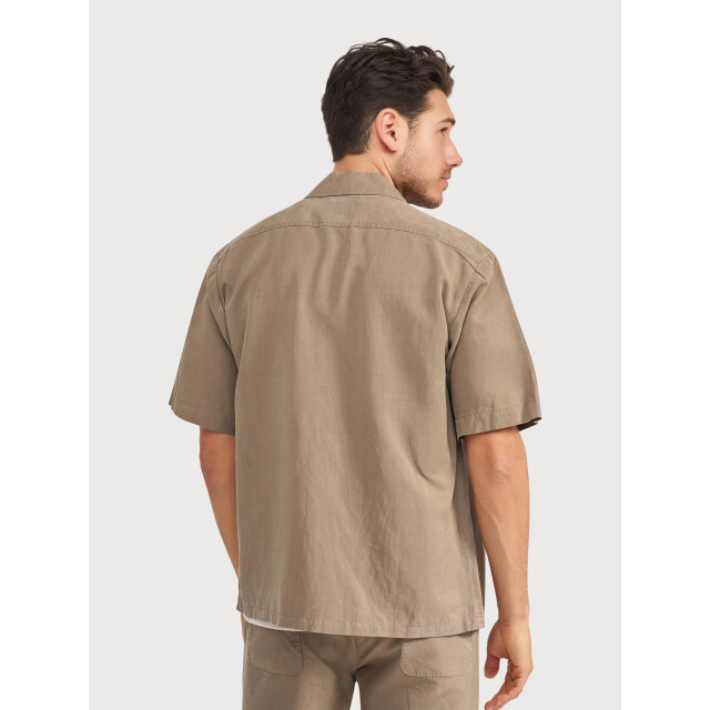 Blue Industry overshirt 6150.61 brown 05633.840.0015 large