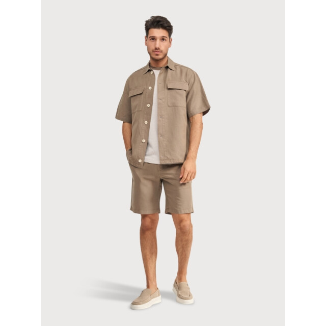 Blue Industry overshirt 6150.61 brown 05633.840.0015 large