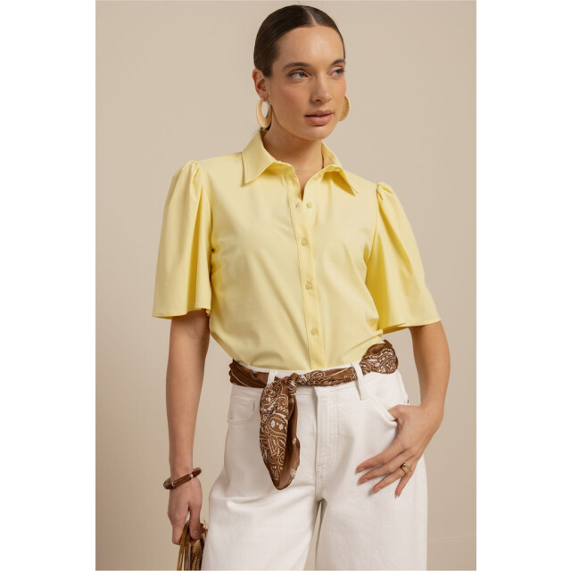 Studio Anneloes poppy butterfly blouse 13877 2100 butter yellow 06615.440.0006 large