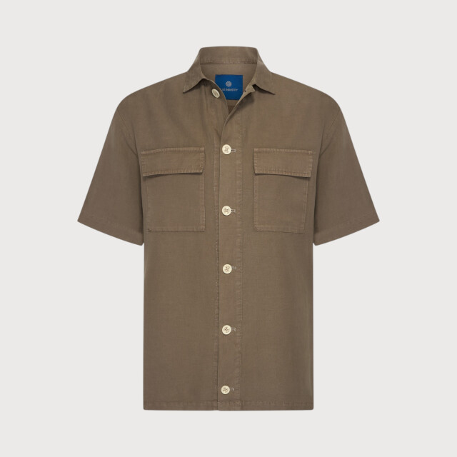 Blue Industry overshirt 6150.61 brown 05633.840.0015 large