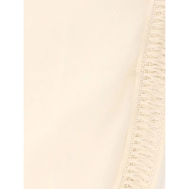 Sarlini Dames tuniek strandjurk polyester chiffon effen off-white 000423 large