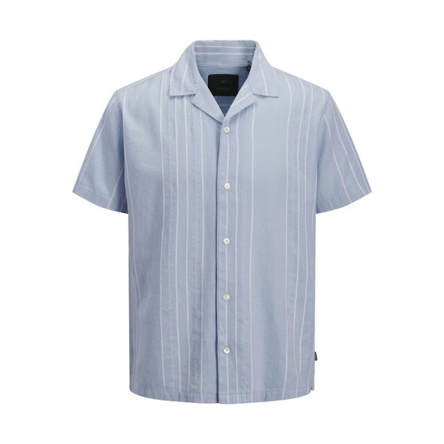 Jack & Jones Jprblariver linen bl. dobby ss shirt sn dessin 5319.39.0102 large