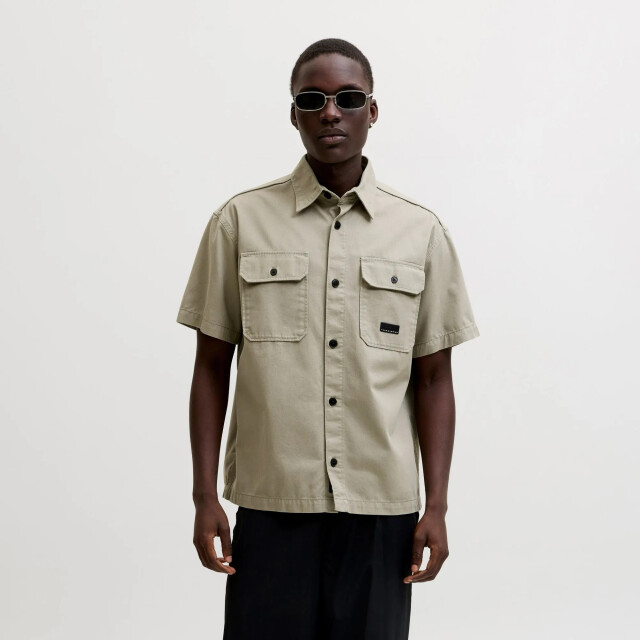 Jack & Jones Jcoben classic fusion shirt ss zand 5319.04.0004 large