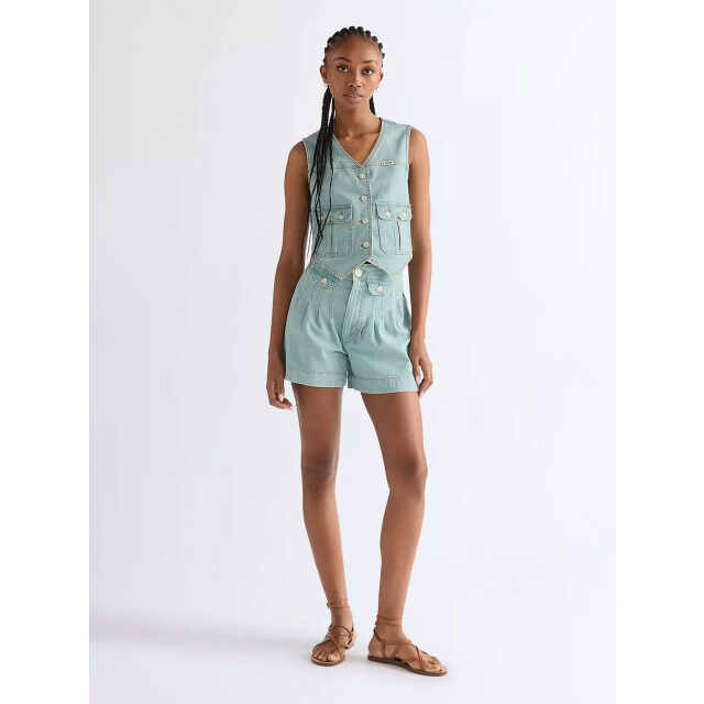 Wrangler Country estate short pale denim 112378221 large