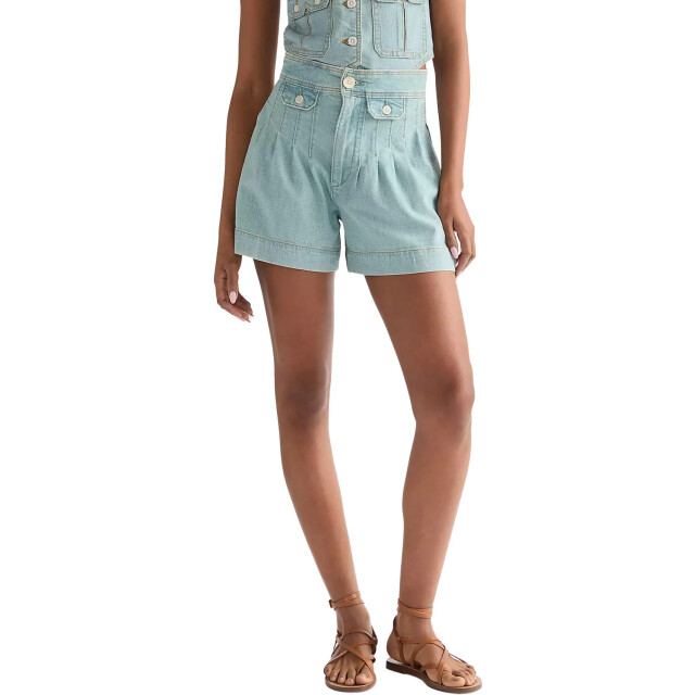 Wrangler Country estate short pale denim 112378221 large