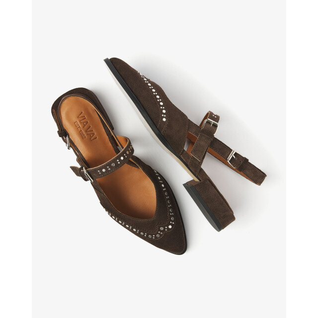 Via Vai 020994 Sandalen Bruin 020994 large