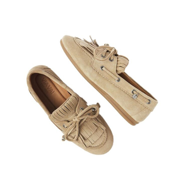 Via Vai 021063 Veterschoenen Beige 021063 large