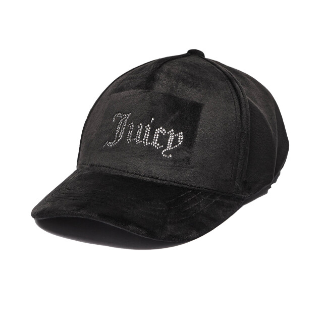 Juicy Couture Velour & diamante baseball cap JCAWH224702 large
