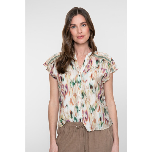 Geisha Blouse ecru dessin 4319.08.0018 large