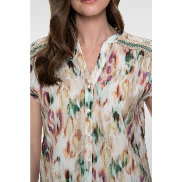 Geisha Blouse ecru dessin 4319.08.0018 large