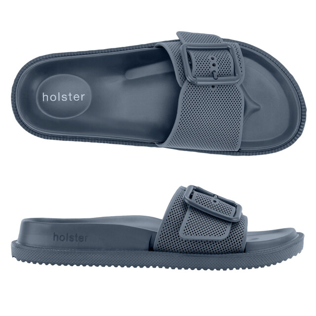 Holster Laze slippers vegan comfort podologisch goedgekeurd waterbestendig donker blauw HST471 large