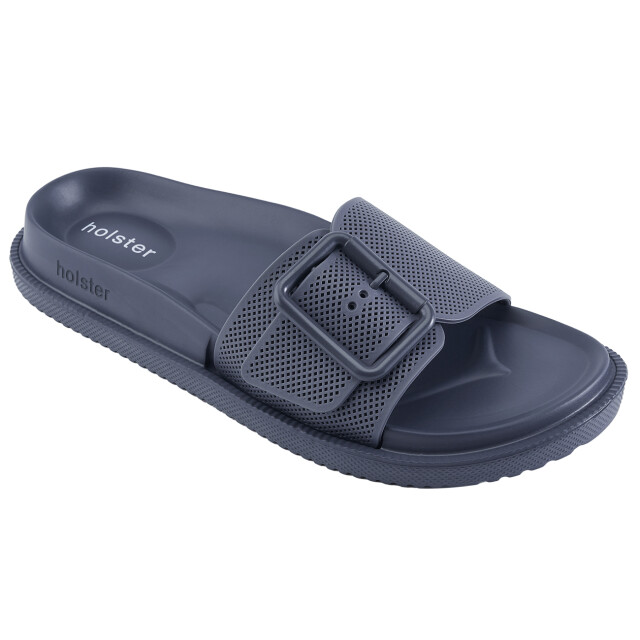 Holster Laze slippers vegan comfort podologisch goedgekeurd waterbestendig donker blauw HST471 large