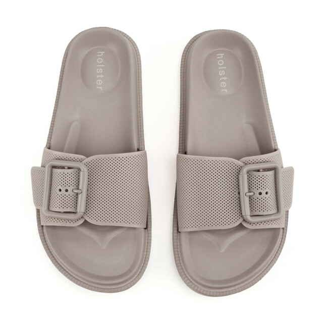 Holster Laze slippers vegan comfort podologisch goedgekeurd waterbestendig zandkleurig HST471 large