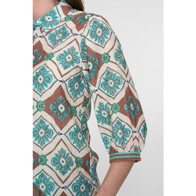 Geisha Blouse ecru dessin 4309.08.0023 large