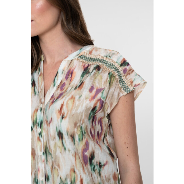 Geisha Blouse ecru dessin 4319.08.0018 large