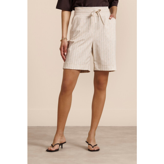 Studio Anneloes City stripe bermuda zand dessin 4159.06.0005 large