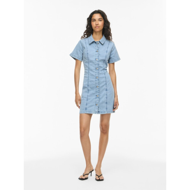 Vila Vinisa ss denim dresstes blue denim 4400.35.0004 large